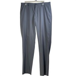 PRO TOUR COOLPLAY Men's Gray Golf Pants 36x32 Flat‎ Front Stretch active